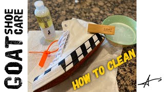 How to clean: Off white Converse