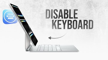 How to Disable Keyboard on iPad (tutorial)