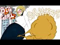 Giant girl's fart breaks city...!?【anime】