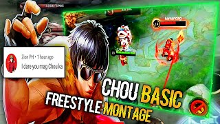Chou Basic Freestyle Montage, Dare Accepted! 😂 || Mobile Legends Bang bang