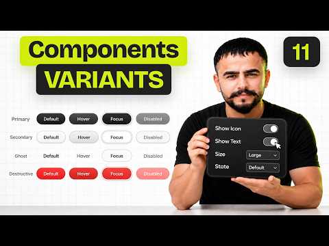 Every Pro Designer Uses Figma Components Like This — Do You?