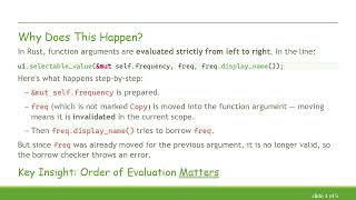 Understanding Why freq Is No Longer Valid in Rust Loops Without Copy