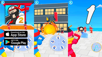 Ninja Hands 2 Gameplay Walkthrough Part 1 (Android IOS)