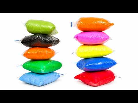 ASMR Clay Unboxing | From Small to Large - Super Satisfying Sounds #asmar