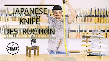 Lámou se japonské nože snadno?