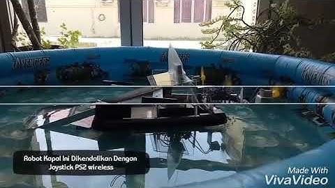 Tugas Akhir Mahasiswi PoliteknikNegeriMedan ( Robot Kapal Pemungut Sampah Pengendali Jarak Jauh)