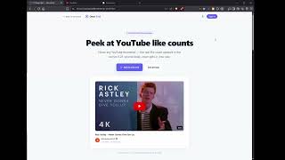 Youtube peek like demo