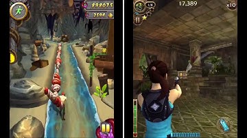 Temple Run 2 VS Lara Croft | Relic Run : Best Android & ios Games