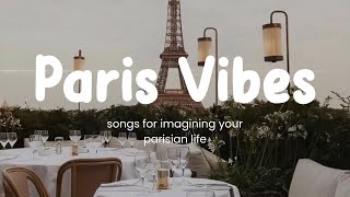 French Playlist 2024 - Paris Vibes - songs for imagining your Parisian life