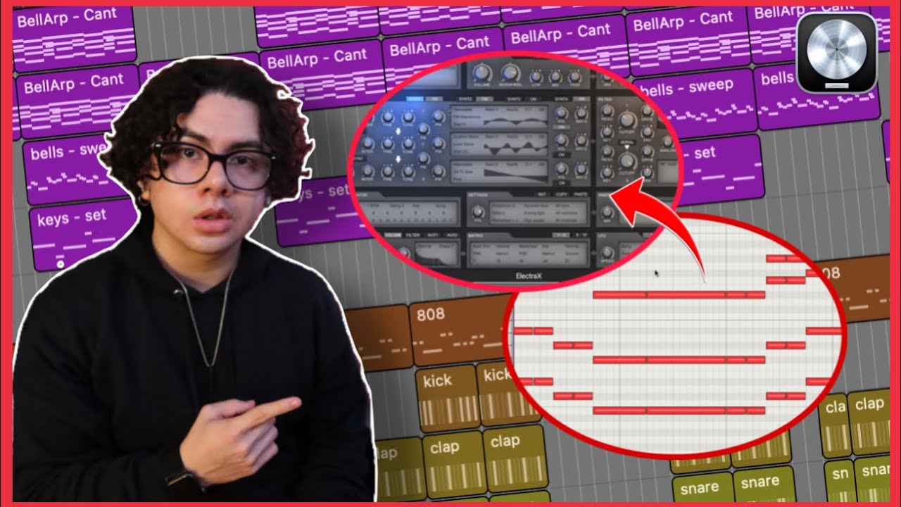 How To Make BOUNCY MELODIC TRAP Beats With Electra X | Logic Pro X ...