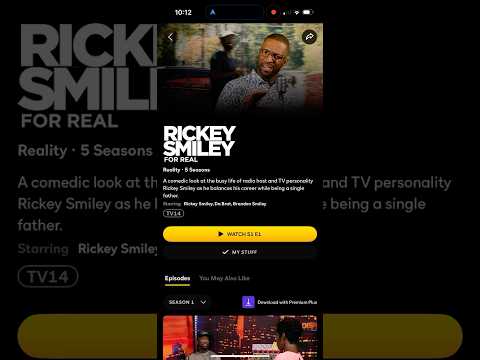 "Rickey Smiley For Real" Is Now Streaming On Peacock!