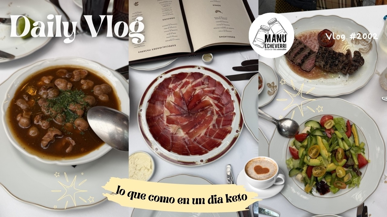 🤩LO QUE COMO EN UN DIA ALTO EN PROTEINA | UPDATE DE MI LESION | VLOG 2002 | Manu Echeverri