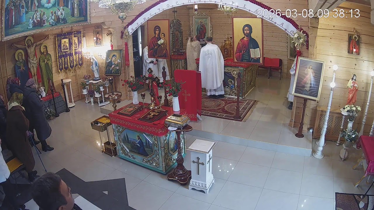 Божественна Літургія за здоров’я і всяке прошення. 3-тя реколекційна наука