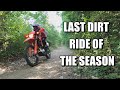 Last Dirt Ride of the Season! Honda CRF300L