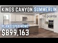 1-Story Home for Sale at Kings Canyon by Tri Pointe | Summerlin, Las Vegas NV, $899,163 | 2,379ft