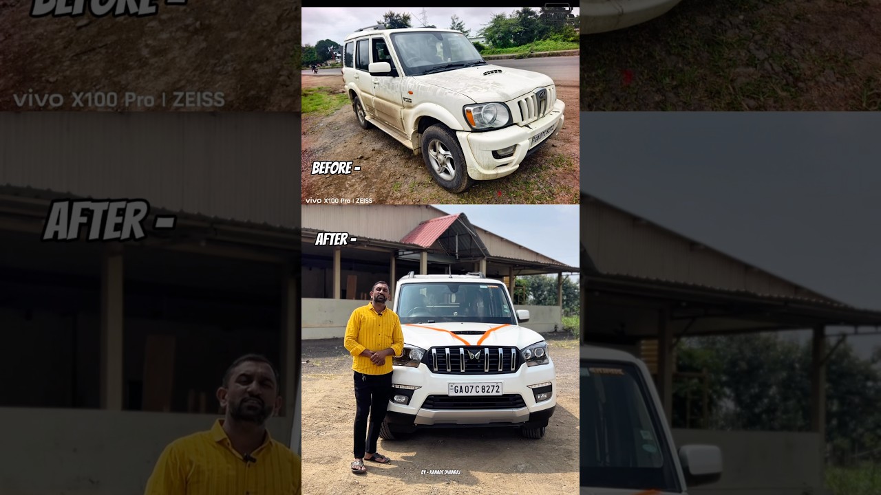 Scorpio modification old to Classic s11.. AUTOKING CAR CARE,Yeola