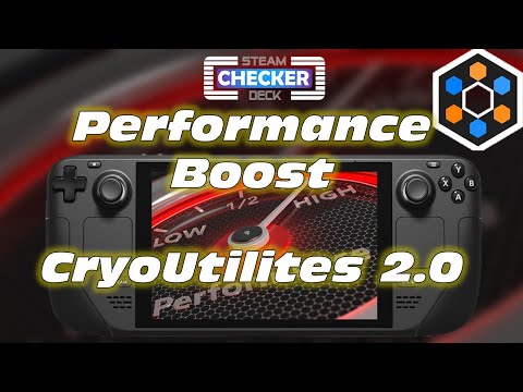 Tutorial | Performance Boost CryoUtilites 2.0 | Mehr FPS fürs Steam Deck ! | Kudos an @cryobyte33