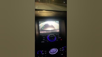 Finally find out to keep your backup camera on while driving G37 Coupe🏎️📸#infinitig37coupe #short