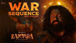 War Sequence (Malayalam) -Kantara Chapter 1 | Rishab Shetty | Rukmini Vasanth | Hombale Films @HombaleFilms