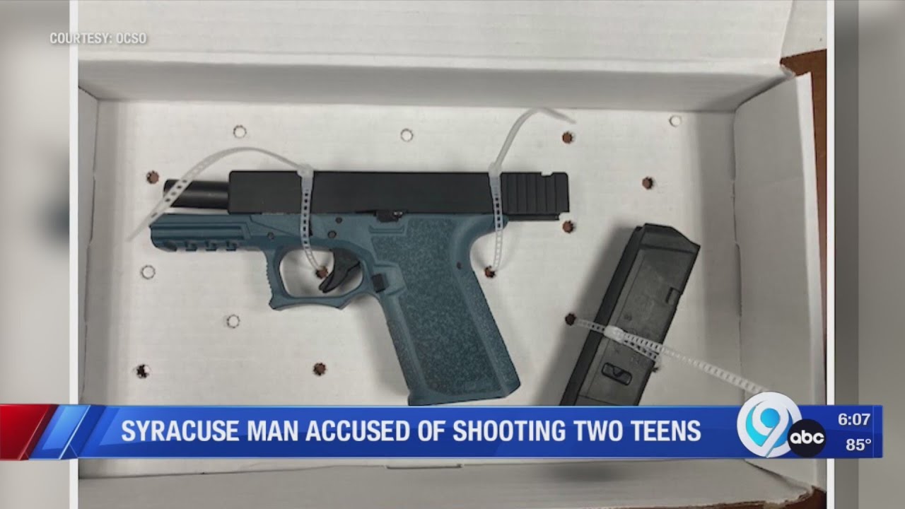 Syracuse man accused of shooting two teens - YouTube