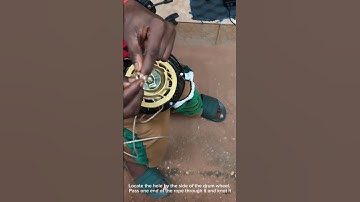 Easy Way To Fix A Generator Pull Cord-DIY Tech For Everyone⚙️ #generator ##