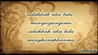 GRANDE band - Salahkah Aku.flv