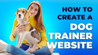 How to Create a Dog Trainer Website - EASY! screenshot 3