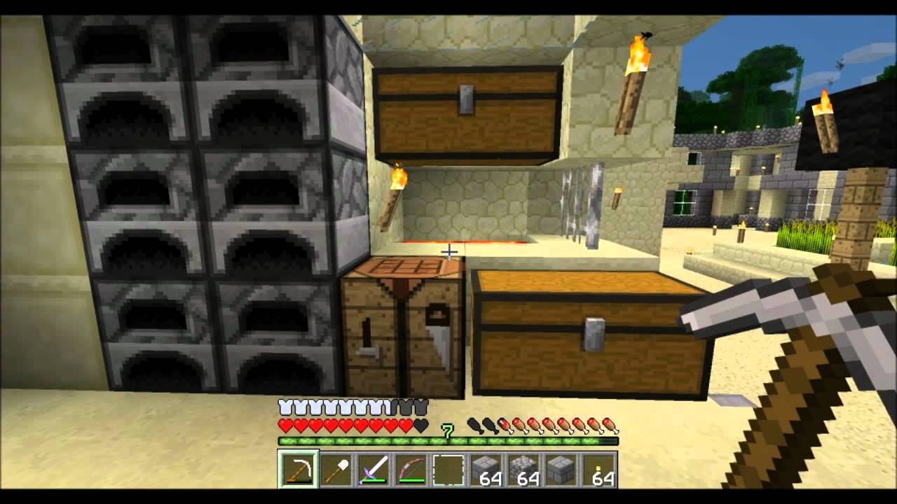 Minecraft PSW Adventures S3 Ep # 7 - The PSW Sand Castle!!! (HD)