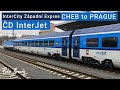 TRIP REPORT | ČD InterJet | Západní Expres InterCity train | Cheb to Prague | 1st class