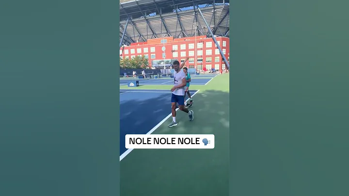 Fans cheering Novak Djokovic on after #USOpen practice 🎾 - DayDayNews