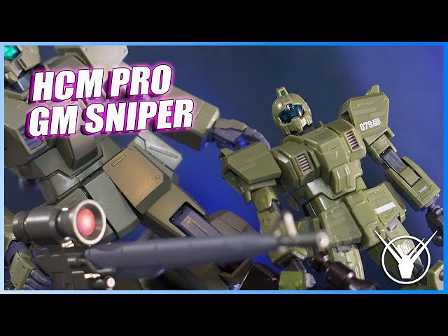 アニメ+ゲーム GUNDAM HCM pro MASTER MAKING GM SNIPER HCM pro GM Sniper (G) Review [Gundam Collectible] - YouTube