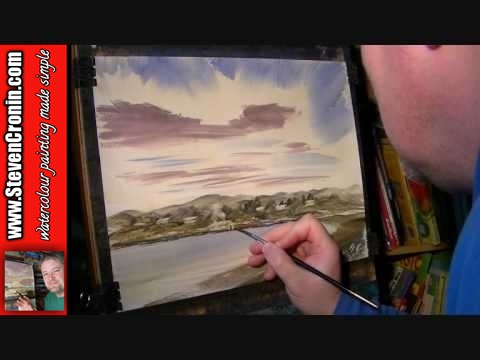 Inverkirkaig, Scotland Part 2 of 2 Watercolor Land...