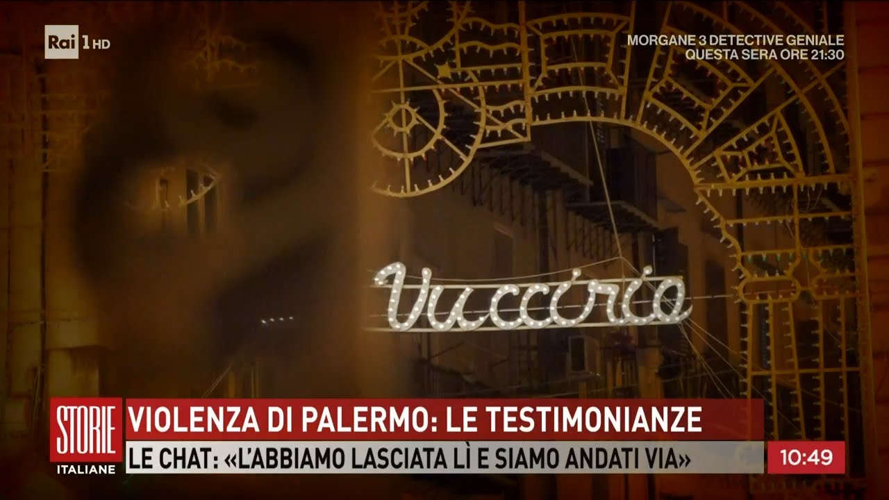Violenza di Palermo: le testimonianze - Storie Italiane 03/10/2023