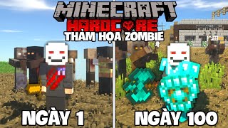 Tóm Tắt Minecraft 100 Ngày Thảm Họa Zombie Sinh Tồn Siêu Khó screenshot 5