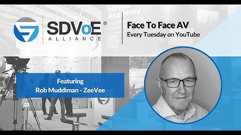 Face to Face AV - Rob Muddiman, ZeeVee