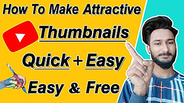 How To Make Attractive Thumbnail For Youtube Videos On Android [2020]🔥Create Professional Thumbnail