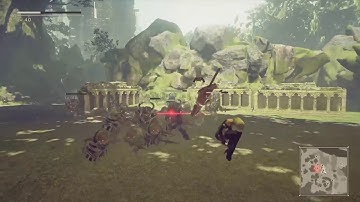 NieR Automata ニーア オートマタ #43 A2 Route (Jap Voices - Eng Subs)