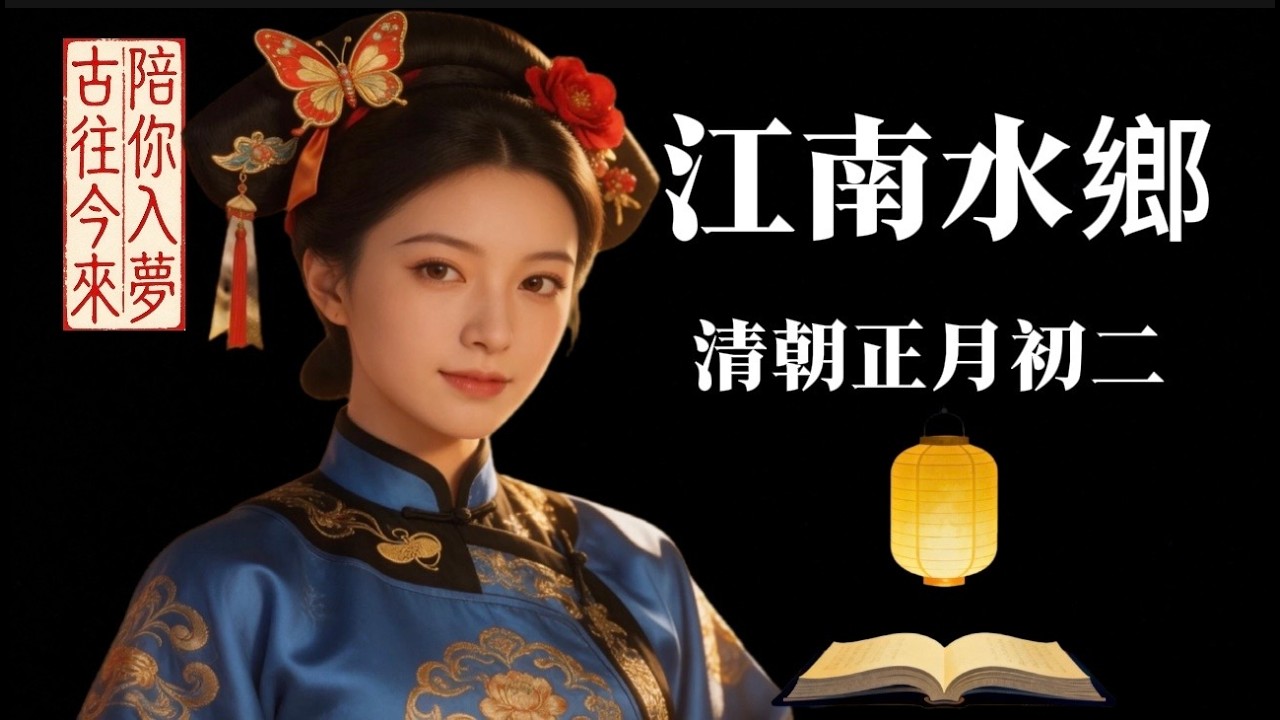 正月初二江南小鎮的平靜日常｜睡前歷史故事助眠