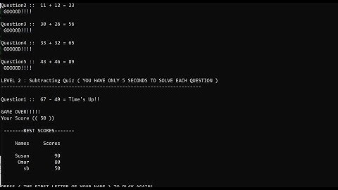 Math Game In C++ With Source Code | Source Code & Projects