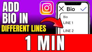How To Add Bio On Instagram In Different Lines 2026 (Very Easy) screenshot 5