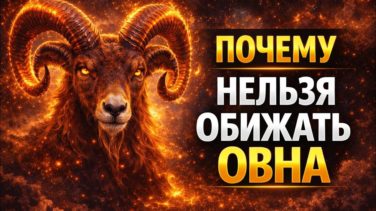 Почему нельзя обижать Овна. Правда, о которой жалеют слишком поздно. Гороскоп для Овна. 