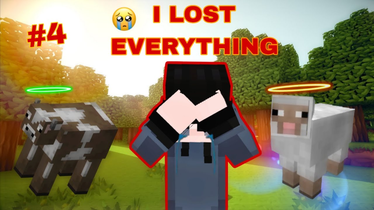 I LOST EVERYTHING IN MY MINECRAFT WORLD 😭😭😭