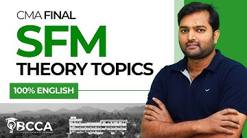 CMA FINAL | SFM THEORY TOPICS | 100% ENGLISH | BY CA CMA RAVI KUMAR SIR | JUNE/DEC 2025