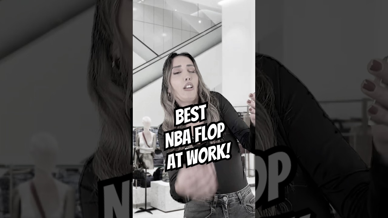 When You Fake an Injury at Work Like an NBA Flop 🏀 #shorts