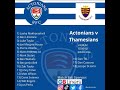 Actonians vs thamesians 24092022