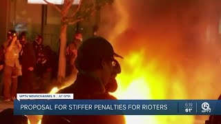 Proposed Florida law would increase penalties for crimes committed during riots