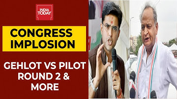 Congress Crisis: Ashok Gehlot Vs Sachin Pilot; Navjot Sidhu Vs Amarinder Singh; Jitin Prasada Quits