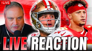 Live Reaction 49ers Lose To Chiefs in Superbowl 58 | Post Game Show