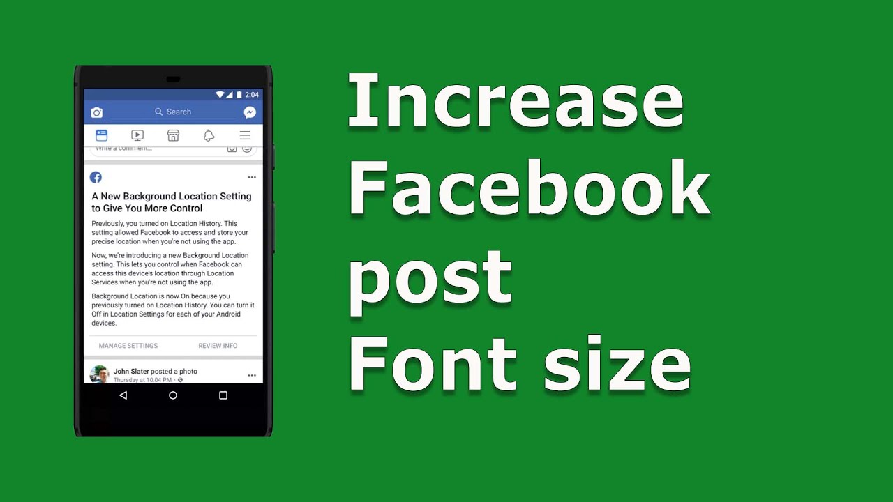 how to make text smaller on facebook