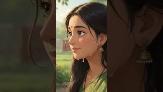A Peaceful Morning in an Indian Village 🌿 | Ghibli-Inspired Village Life & Cooking 🍲✨# shorts